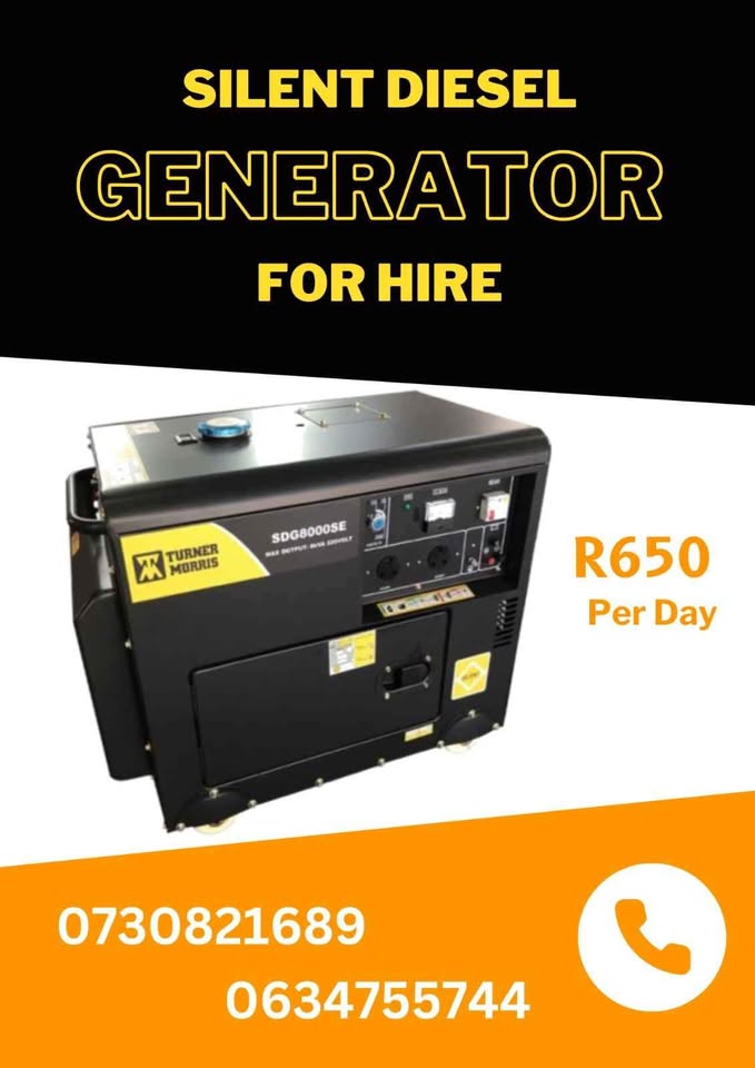 GENERATOR HIRE