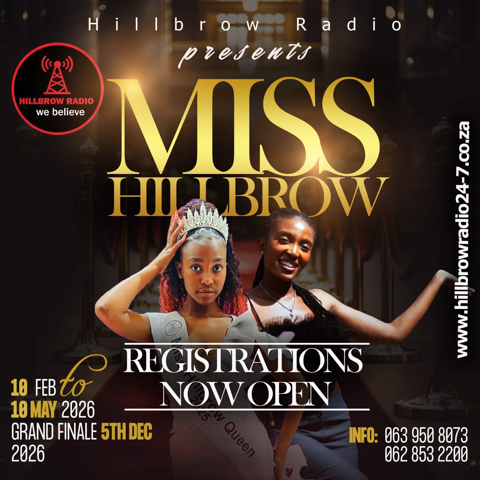 Miss Hillbrow 2026 registrations now open
