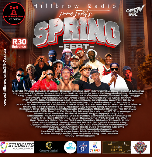 Open Mic Spring Fest on 5 September 2026